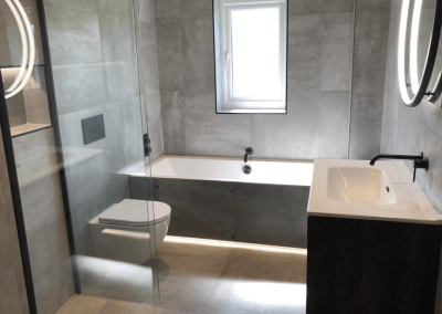 High end bathroom designs